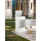 Ceha Canada - Boîte à colis grande taille - 21 po l x 16 po P x 41 po H - Blanc-7
