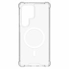 Blu Element - Coque DropZone Rugged Compatible MagSafe Galaxy S25 - Ultra Transparente-Compatible MagSafe