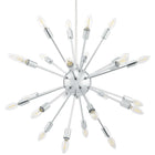 Modway - Gamut Métal Lustre-Convient à 20 ampoules (E26) de 25 watts