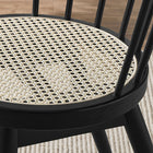 Modway - Lykke Broche courbée Chaises de salle à manger Ensemble de 2 - Noir-Assemblée requise