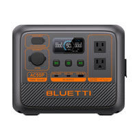 Bluetti - Centrale électrique portable Premium Series AC50P 504Wh-Plusieurs méthodes de charge : alimentez jusqu’à 6 appareils avec 1 x chargeur sans fil, 1 x prise secteur, 2 x prises USB-C, 1 x prise USB-A et 1 x port de voiture.