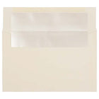 JAM Paper - Enveloppes d'invitation A9 doublées d'aluminium - 5,75 x 8,75 - ivoire avec feuille d'ivoire - Paquet de 25-Ces enveloppes sont parfaites pour envoyer des invitations, des cartes de voeux, des RSVP, des cartes de remerciement, des cadeaux d'anniversaire, des remises de diplômes, des vacances et plus encore