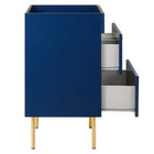 Modway - Daybreak 24" Armoire de toilette de salle de bain (lavabo non inclus) - Bleu-9