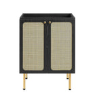 Modway - Chaucer 24" Vanette de salle de bain - Noir Blanc-8