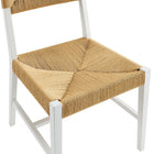 Modway - Bodie Chaise à manger - White Natural-9