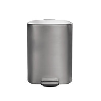 Modern Homes - Poubelle rectangulaire 30 L - satin mat-Capacité généreuse de 30 L pour usage quotidien