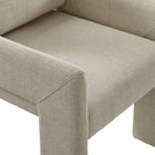 Modway - Daven Tissu Chaise de salle à manger rembourrée in Lin-8