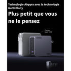UGREEN - Chargeur Nexode Pro 160 W 4 ports GaN USB-C/USB-A-Recharge rapide PD 3.1 de 140W : Le port USB-C1 prend en charge la recharge rapide de 140W lorsqu’il est utilisé seul, capable de recharger un MacBook Pro 16 pouces de 0 % à 50 % en seulement 27 minutes. (Remarque : Nécessite un câble de recharge MagSafe de 140W.)