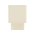 Manhattan Comfort - Table de nuit moderne Ella 19,7" - Crème-Tiroir élégant sans poignée pour un aspect épuré et dégagé