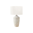 Monarch Specialties - Luminaire - 25 po H Lampe De Table - Béton Ivoire - Abat-Jour Ivoire / Crème - Contemporain - Moderne-Cette lampe de table de 25 pouces de haut présente une base en béton ivoire frappante associée à un élégant abat-jour en tissu ivoire, ce qui en fait un choix élégant pour tout salon moderne, chambre à coucher ou bureau