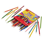 Cra-Z-Art - Crayons de couleur - Couleurs assorties, Paquet de 48-Bois Veritable