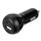 Staples - Chargeur pour l’auto USB-A/USB-C de Staples - 32 W - Noir-La technologie PD à chargement rapide peut recharger complètement les appareils plus rapidement que les chargeurs USB standard de 5 W