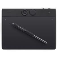 Wacom - Intuos Pro Petite tablette graphique graphique professionnelle Bluetooth 2025 - noir-Le Pro Pen 3 offre une précision étonnante, 8192 niveaux de pression, un support d’inclinaison et un suivi sans décalage pour des traits fluides et précis ; Choisissez une prise mince, droite ou évasée, ajustez l’équilibre et la disposition des boutons pour plus de précision et de confort