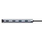 Targus - Station d'accueil mobile multiport USB-C Alt. à double écran 4K HDMI avec passage EPR 140 W-2 ports USB 3.2 Gen 2 Type-A (10 Gbit/s)