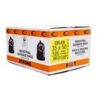Eco II -Sacs à ordures - 35 po x 47 po - fort - Clair tinté - paquet de 100-Paquet de 125