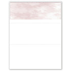 Deluxe - Chèque laser haut de page - anglais - 8,5 po x 11 po - bourgogne - paquet de 500-Papier à chèques blanc pour logiciels comptables sur mesure