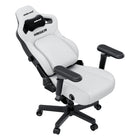 AndaSeat - Chaise de jeu Kaiser 4 XL Premium - Blanc nuageux-Dossier, base de siège, coussin de tête magnétique, empattement, mécanisme d'inclinaison multifonction, caches latéraux magnétiques x 2, roulettes x 5, vis M8 x 6, vis à métaux x 2, piston à gaz, manchon de piston, levier de réglage de l'inclinaison en hauteur, levier de verrouillage de l'inclinaison, capuchon de sécurité, longue clé Allen