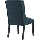 Modway - Baronet Tissu Chaise à manger Ensemble de 2 - Azure-Tissu fin en polyester