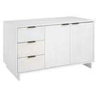 Manhattan Comfort - Buffet moderne Granville 140 cm - Blanc-17,71653542 po L x 55,03937002 po l x 31,73228343 po H