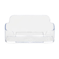 Deflecto - Porte-cartes professionnelles - Transparent-Affichez plusieurs cartes dans un support pratique