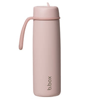 b.box - Bouteille isotherme à couvercle rabattable - 690 ml - Blush Crush-L'isolation triple couche maintient les boissons fraîches jusqu'à 44 heures