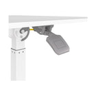 Seville Classics - 25,6 po W Chariot de bureau mobile inclinable à vérin pneumatique - Blanc-Inclinez facilement la surface du bureau pendant le travail idéal pour le dessin l écriture ou la peinture et profitez d un confort de travail amélioré