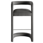 Modway - Winslow Performance Velvet Tabouret de bar - Storm Gray-7