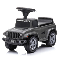 Freddo - Jeep Rubicon Freddo, porteur pour tout-petits, gris-Design Jeep robuste : Un modèle grandeur nature conçu pour ressembler à l’emblématique Jeep Rubicon, offrant une expérience de jeu réaliste aux enfants de 1 à 3 ans