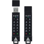 Apricorn - Aegis Secure Key 3z chiffré USB 3.1 Gen 1 clé USB 64 Go - noir-Ne nécessite aucun logiciel pour être configuré ou exploité - entièrement compatible multiplateforme et parfait pour les déploiements corporatifs