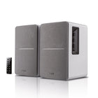 Edifier - R1280DB Enceintes de bibliothèque alimentées Bluetooth au design classique et au son moderne - Blanc-Entrées numériques optiques et coaxiales pour permettre une connexion sans perte à la plupart des téléviseurs et ordinateurs