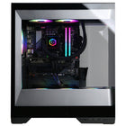 CyberPowerPC - Ordinateur de bureau de jeu - Intel Core Ultra 9 285 - AMD Radeon RX 9060 XT 16 Go - 32 Go DDR5 - Disque SSD PCIe 4,0 de 2 To - Noir-3 x USB 3,2 Type A
