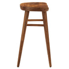 Modway - Saville Dos sans dos Tabourets de comptoir - Noyer - Ensemble de 2-Aucune assemblée requise