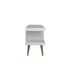 Manhattan Comfort - Meuble TV moderne Utopia 53,14 po - Blanc mat-Design élégant et raffiné pour sublimer votre environnement de vie
