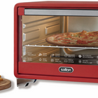 Salton - four grille pain numérique avec friture à air NuRetro - cerise cosmique-Vaste plage de températures (90 °f - 450 °f/30 °c - 230 °c) — adaptée aussi bien aux cuissons à basse température qu’aux rôtissages à chaleur élevée.