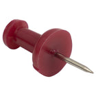 JAM Paper - Punaises colourées - punaises bourgogne - 100/paquet-Quantité : 100 punaises | Punaises durables et réutilisables, conçues pour une fixation solide et de longue durée.