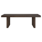 Hudson&Canal - Table basse rectangulaire Soren (122 cm) - Brun aulne-La table est fabriquée à partir de matériaux MDF de haute qualité et durables