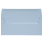 JAM Paper Enveloppes livret pour invitations avec fermeture gommée, 4 1/8 x 9 1/2 po, bleu poudre, 1000/paquet-Taille : nº 10 (4 1/8 x 9 1/2 po)