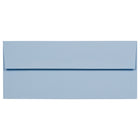 JAM Paper Enveloppes livret pour invitations avec fermeture gommée, 4 1/8 x 9 1/2 po, bleu poudre, 1000/paquet-Bleu poudre