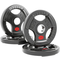 Soozier - Lot De 4 Disques De 11 Lb - Lot De Poids Pour Barre De 2 Po-Comprend 4 plaques de poids de 11 lb chacune 