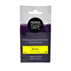 Premium Tape - Compatible avec Brother TZ651, TZ-651, TZE-651, TZE651 - Noir / Jaune - 24 mm-Fabricant: Nu-Tone Brand