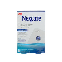 Nexcare - Pansement transparent Tegaderm - 6/paquet-Le matériau pratiquement transparent permet une observation en continu de la plaie