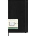 Moleskine - Agenda semainier  Classic 18 mois 2026-2027 - couverture souple - 12 -7 x 21 cm - noir - Anglais-Agenda semainier daté de juillet 2026 à décembre 2027
