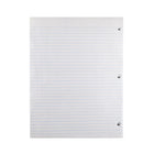 Hilroy - Feuilles mobiles lignées, perforées 3 trous, 10 7/8 po x 8 3/8 po, 200 feuilles-S'insèrent dans une reliure à 3 anneaux standard