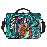 Oscardo - Sac pour ordinateur portable Spirit Fish par Don Chase-Présente des œuvres d’art autochtones authentiques créées par des artistes des Premières Nations, inuits et métis de partout au Canada
