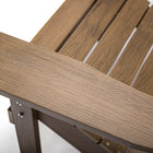 Backyard Lifestyles - Chaise Adirondack - Brun-Résistant aux taches et facile à nettoyer.