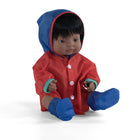 Miniland - Poupée bébé de 15 pouces garçon hispanique-Poupée anatomiquement correcte