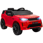 Qaba - Voiture RC électrique pour enfants Land Rover sous licence 12V - rouge-Land Rover Discovery Sport 12V sous licence pour un jeu réaliste 