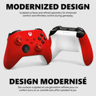 Xbox - Manette sans fil - Rouge Pulsé-Personnalisez la manette en reconfigurant les boutons avec l’application Accessoires Xbox