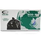 Eco II - Sac à ordure Oxo-Biodégradable - fort - 35 po x 48 po - noir - paquet de 150-noir
