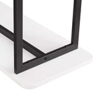Manhattan Comfort - Console moderne Celine 70,87 po - Blanc-Garantie limitée du fabricant de 30 jours